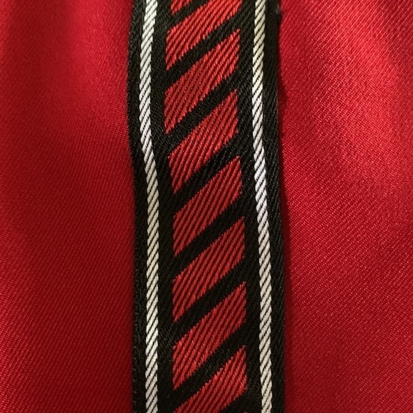 Topman Tyga Red Vertical StripedTrousers Size W34  New With Tags - Picture 6 of 9